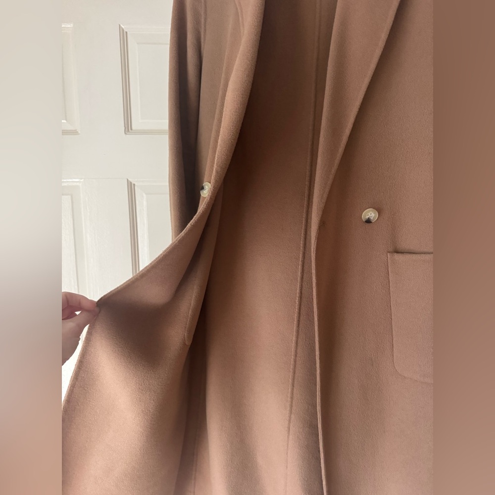 Zara Double-Breasted Wool Coat - Picture 6 of 8